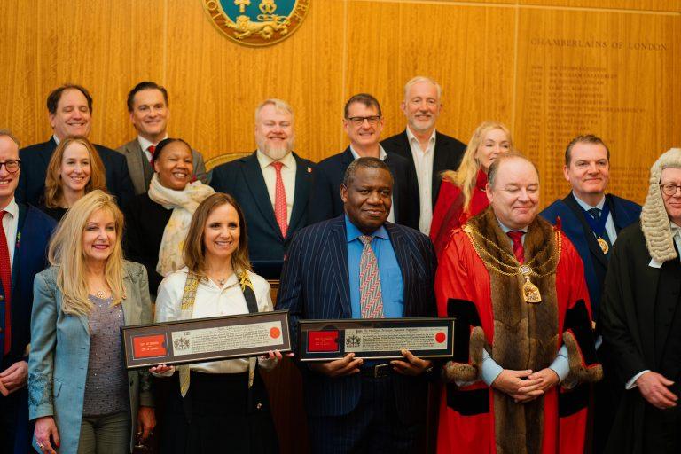 Two South Africans awarded Freedom of the City of London