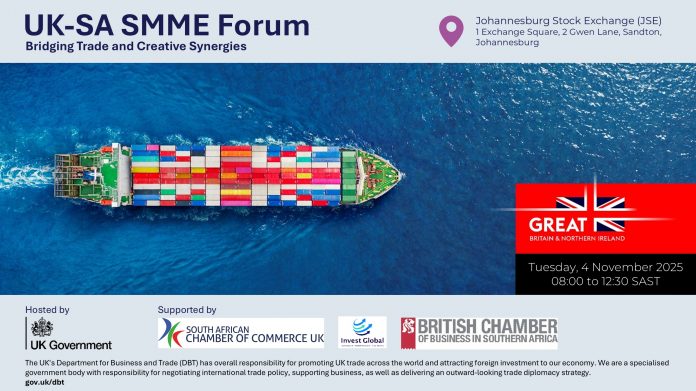 UK-SA SMME Forum Strengthens Bilateral Support for Entrepreneurs
