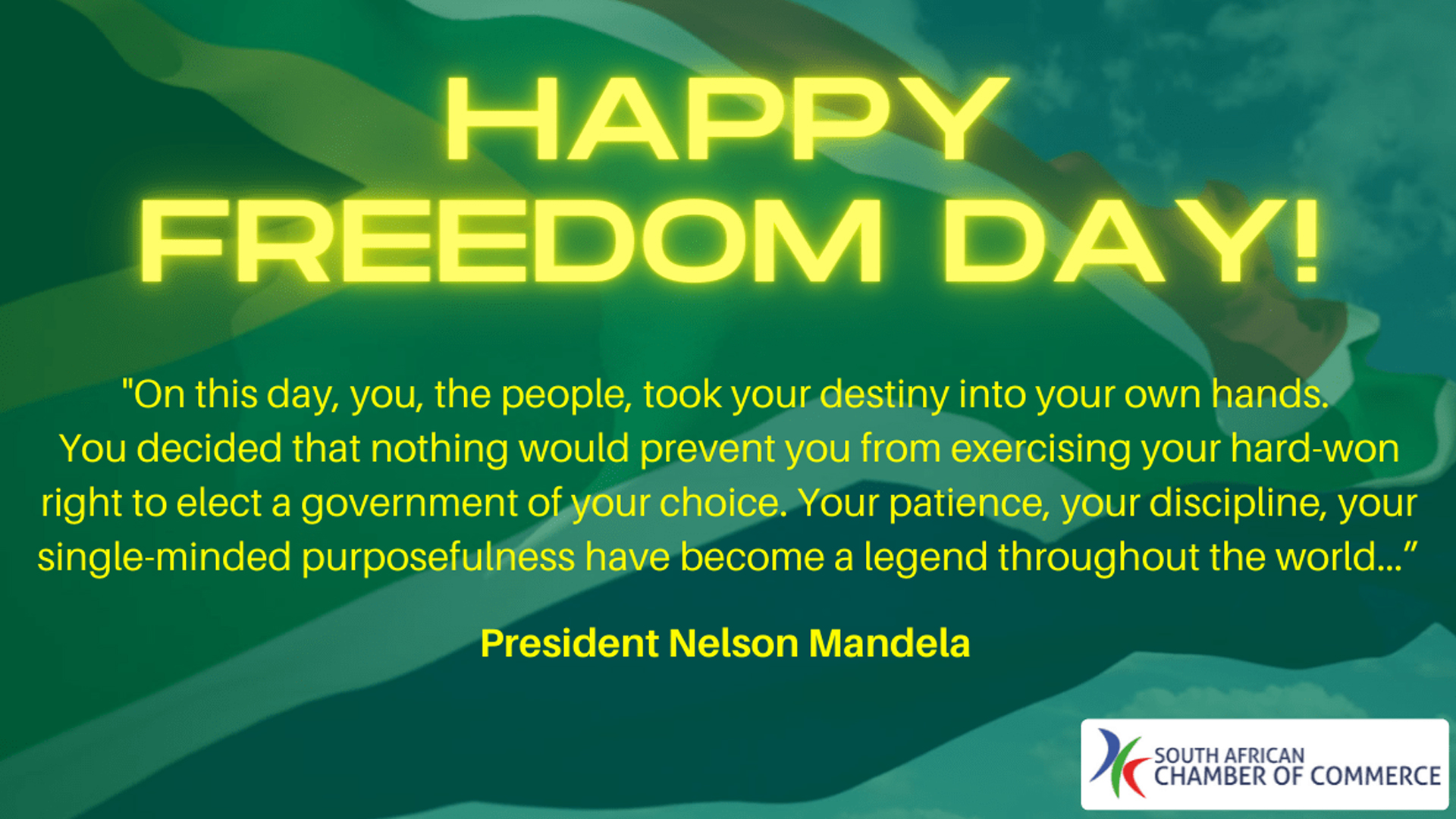 Freedom Day – The birth of a nation