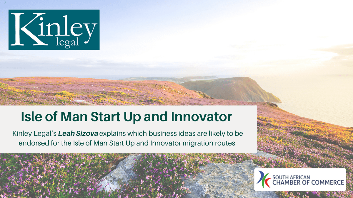 Isle of Man Start Up and Innovator