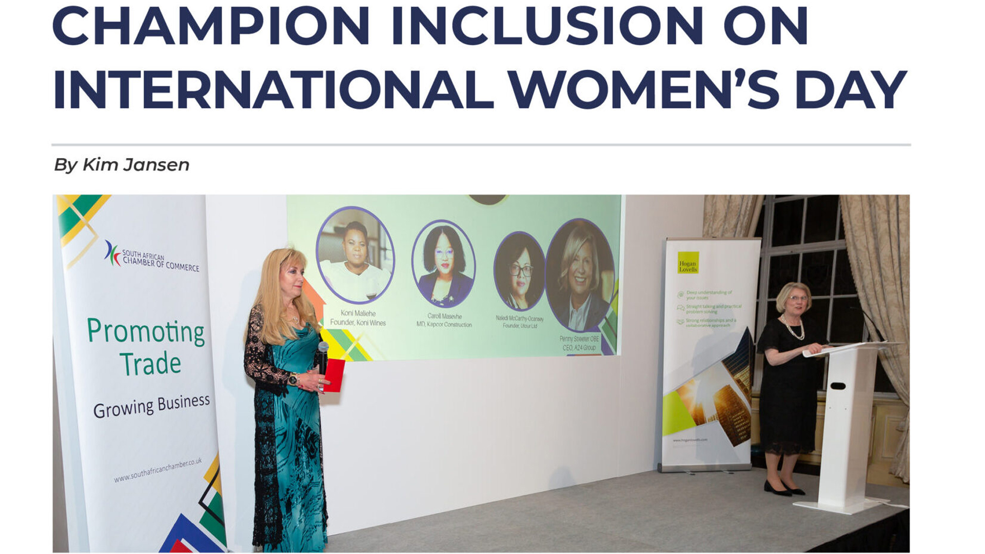 Champion Inclusion on International Women’s Day