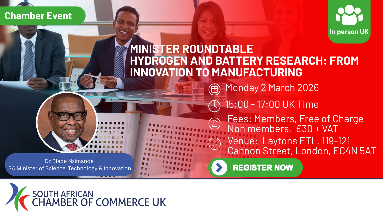 Event image Minister roundtable 2 March 2026 1 with venue