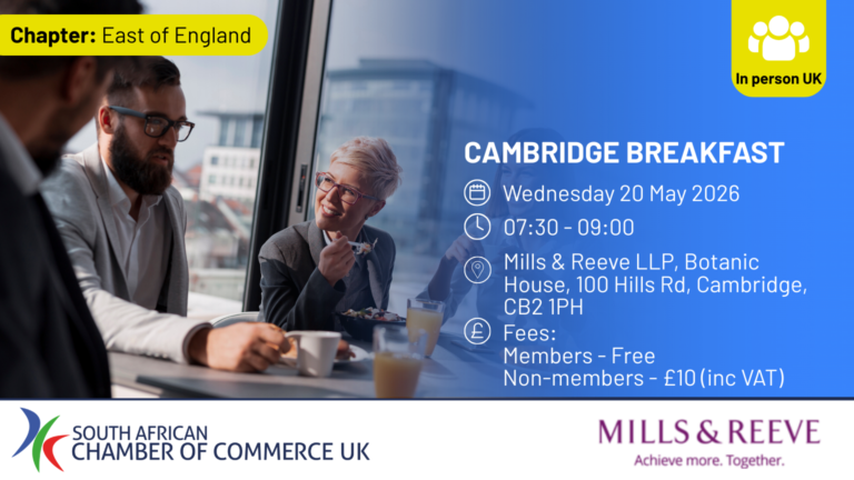 Cambridge Breakfast 20 May 2026